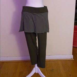 Soul flower skirted leggings